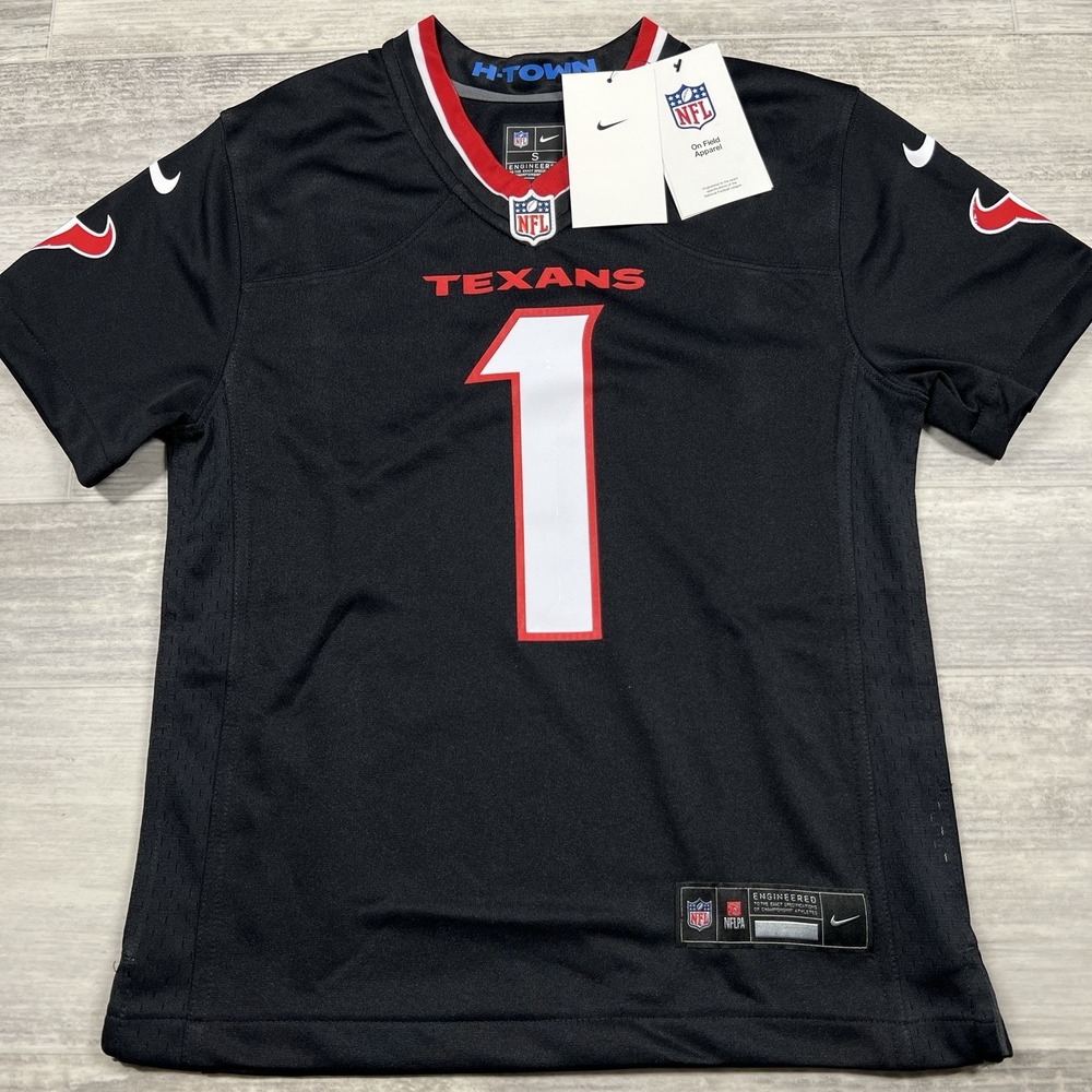 Nike Houston Texans Stefon Diggs #1‎ Authentic HTown Youth Jersey Size Small (8)